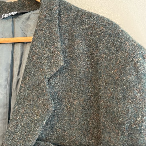 Eddie Bauer Mens Vintage Long Sleeve 100% Wool 2 Button Blazer 42 Reg - Picture 3 of 13